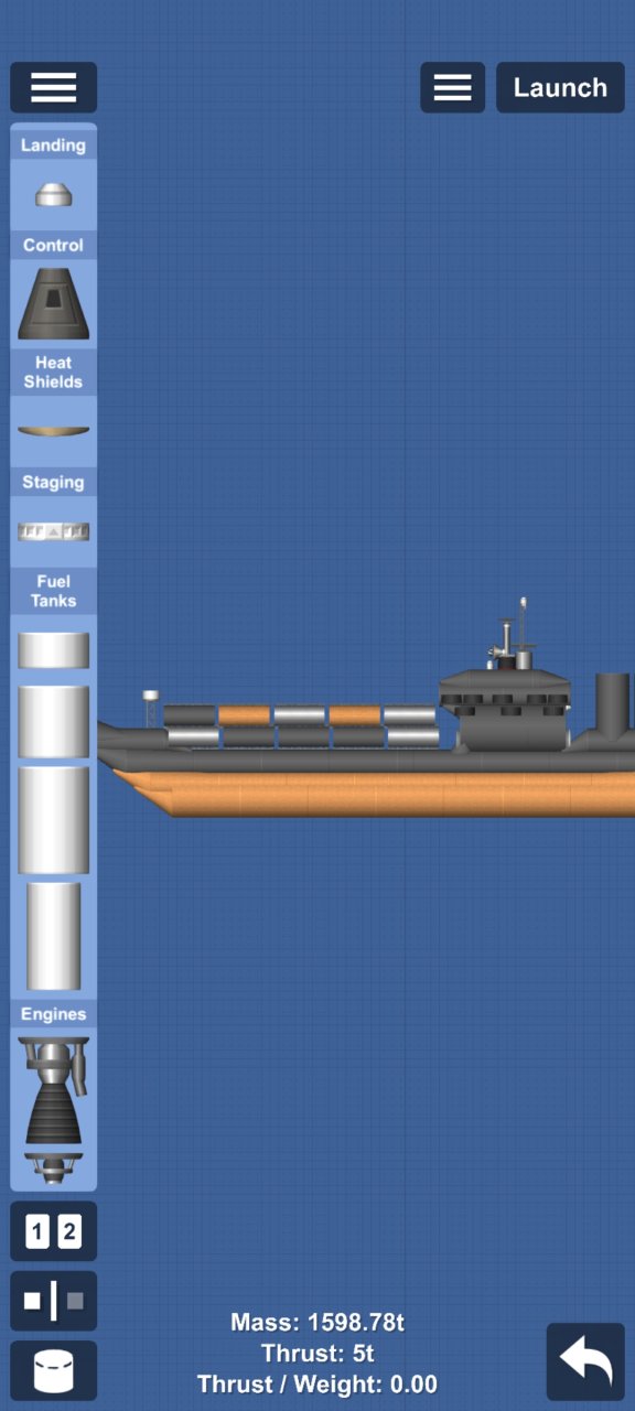 Cargo ship for Spaceflight Simulator