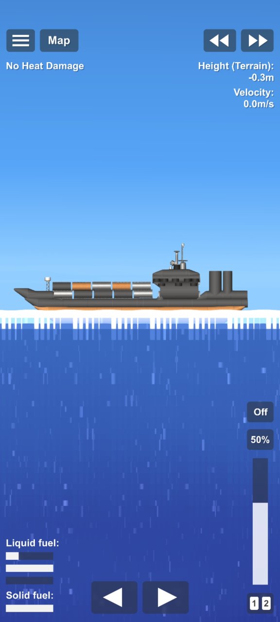 Cargo ship Spaceflight Simulator