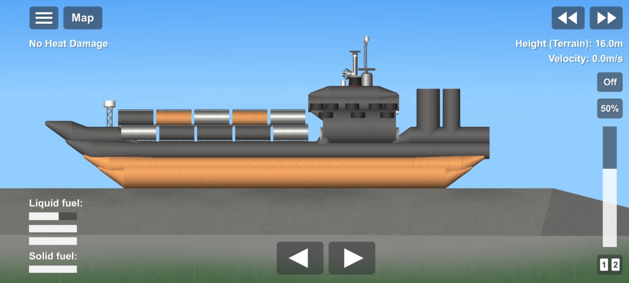 Cargo ship Spaceflight Simulator