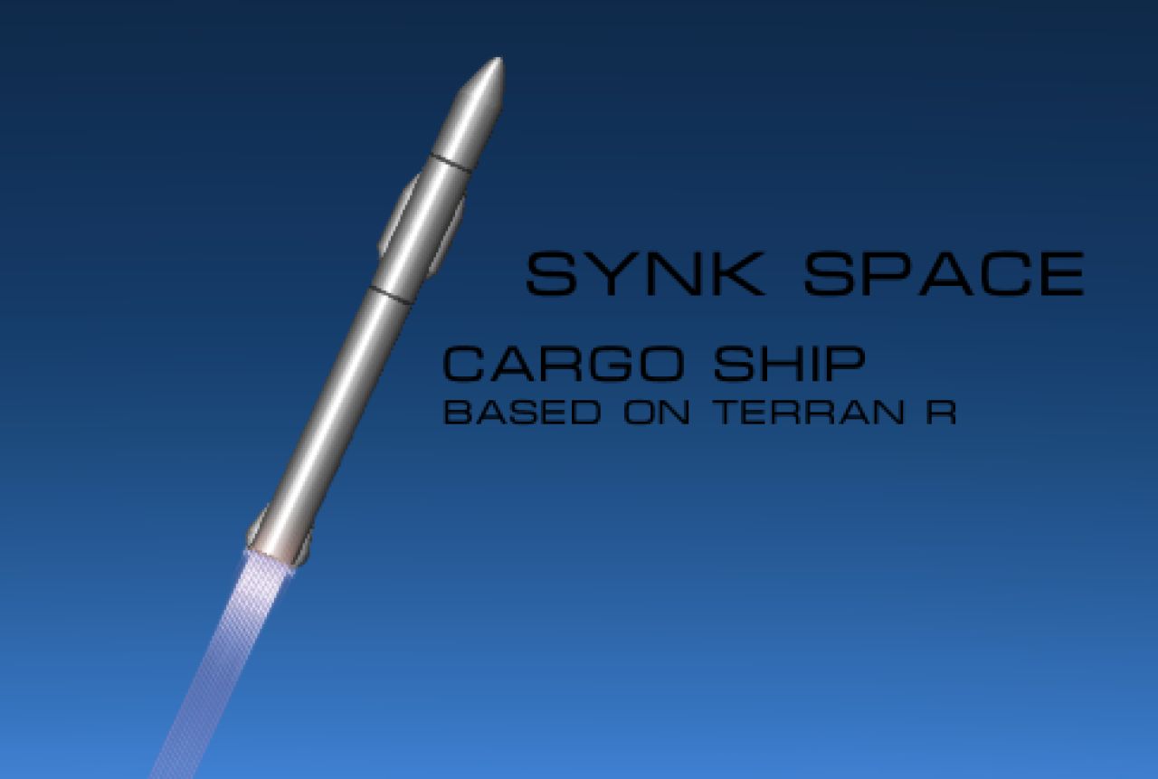 Cargo ship (based on Terran R) for Spaceflight Simulator • SFS UNIVERSE