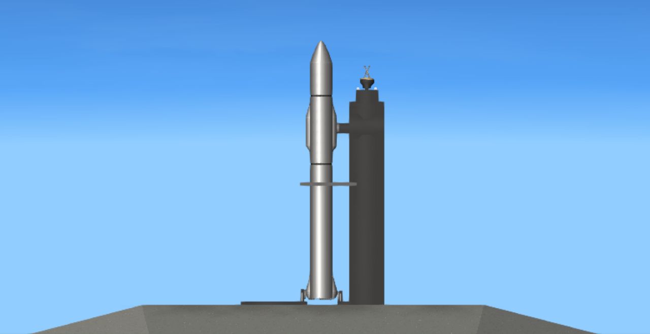 Cargo ship (based on Terran R) Blueprint for Spaceflight Simulator / SFS BP