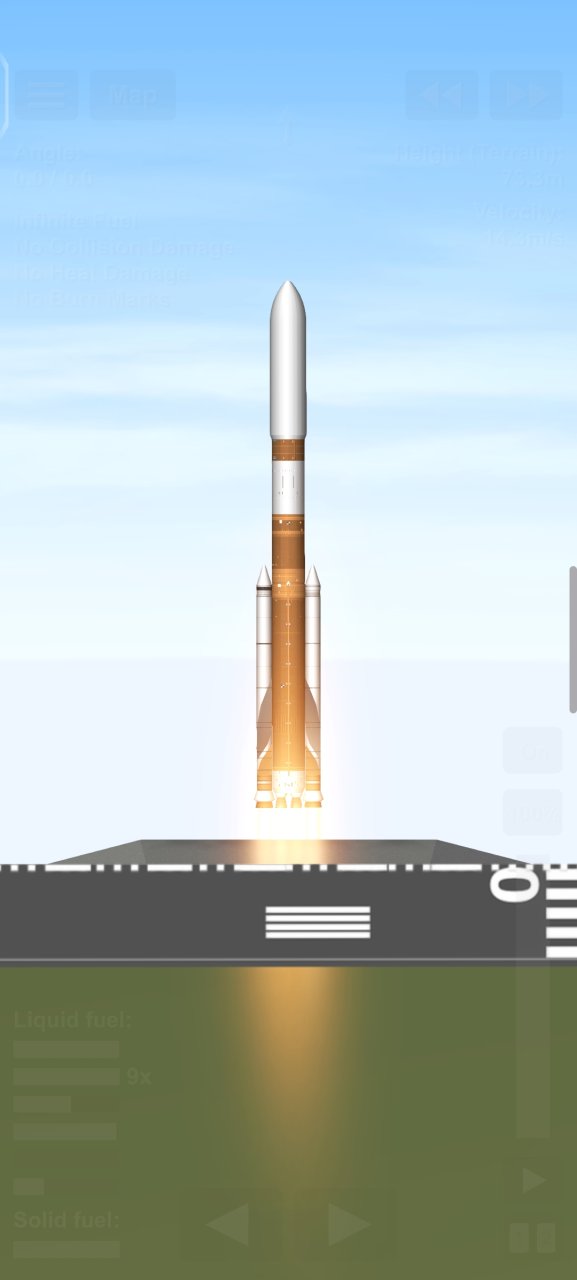 cargo SLS block 1B Spaceflight Simulator