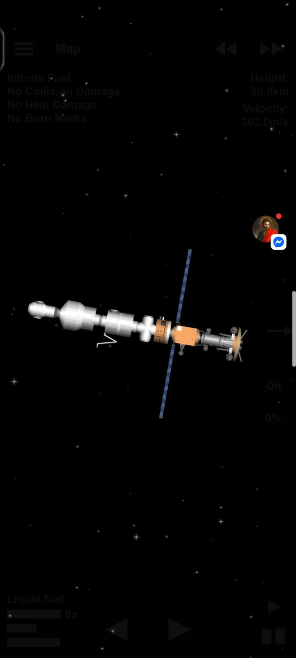 cargo SLS block 1B Spaceflight Simulator