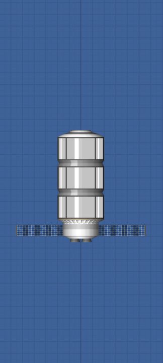 Cargo Spacecraft: Express K Blueprint for Spaceflight Simulator / SFS BP