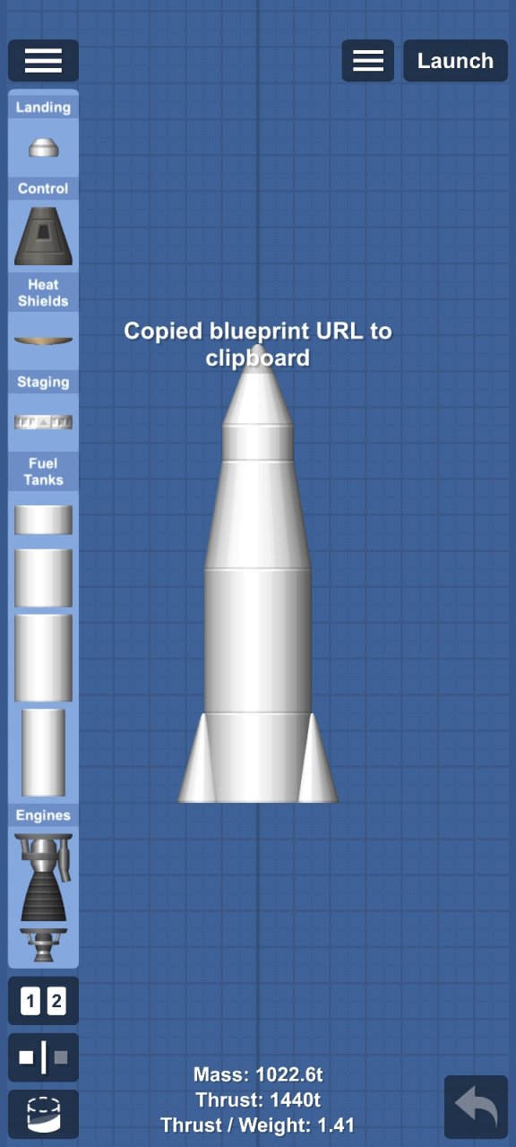 cax missle for Spaceflight Simulator