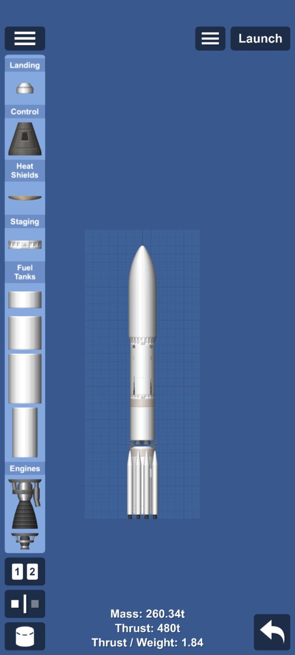 Celestium IBMX Missile(Updated Spaceflight Simulator