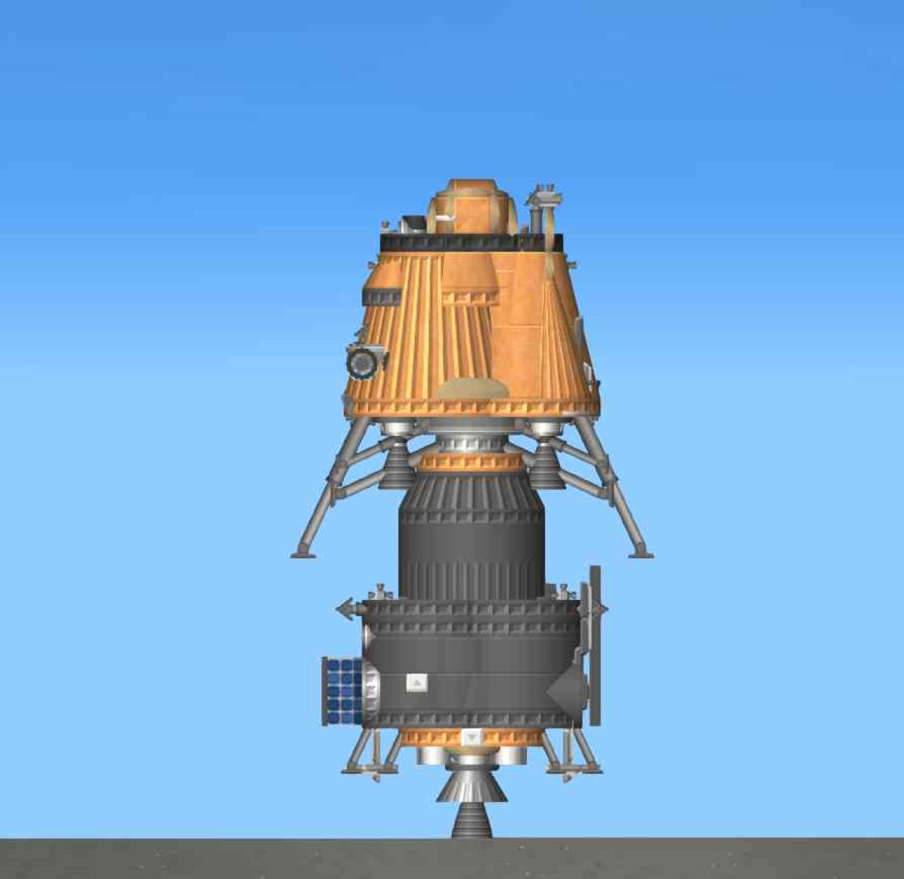 chandrayaan 2 at Satish Dhawan Blueprint for Spaceflight Simulator / SFS BP