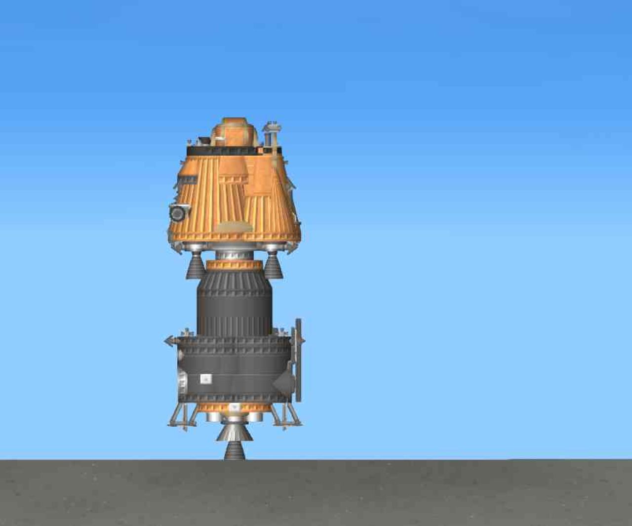 Chandrayaan 3 satish dhawan Blueprint for Spaceflight Simulator / SFS BP