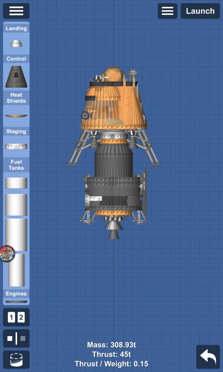 chandrayaan 3 second version Spaceflight Simulator