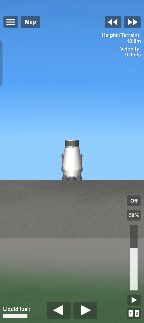 clipped lander Spaceflight Simulator