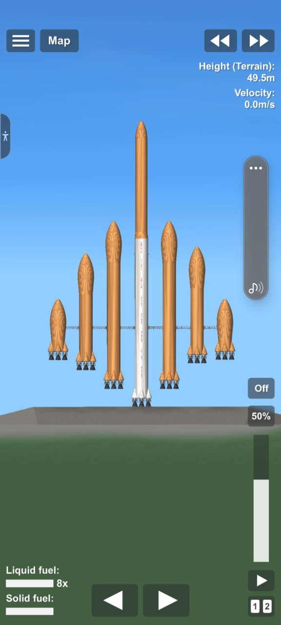 Cock rocket MK XII Spaceflight Simulator
