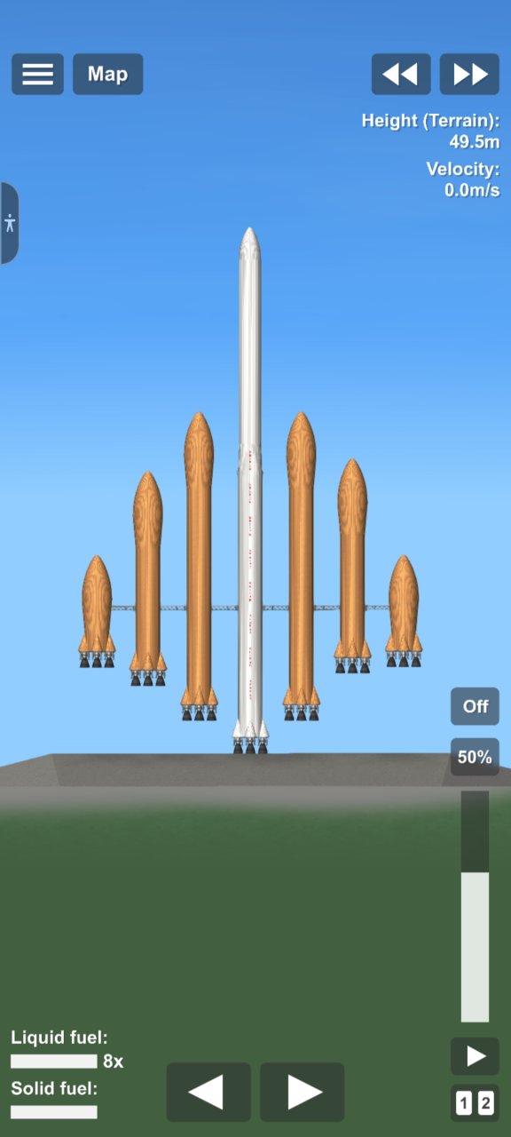 Cock rocket MKXV Spaceflight Simulator