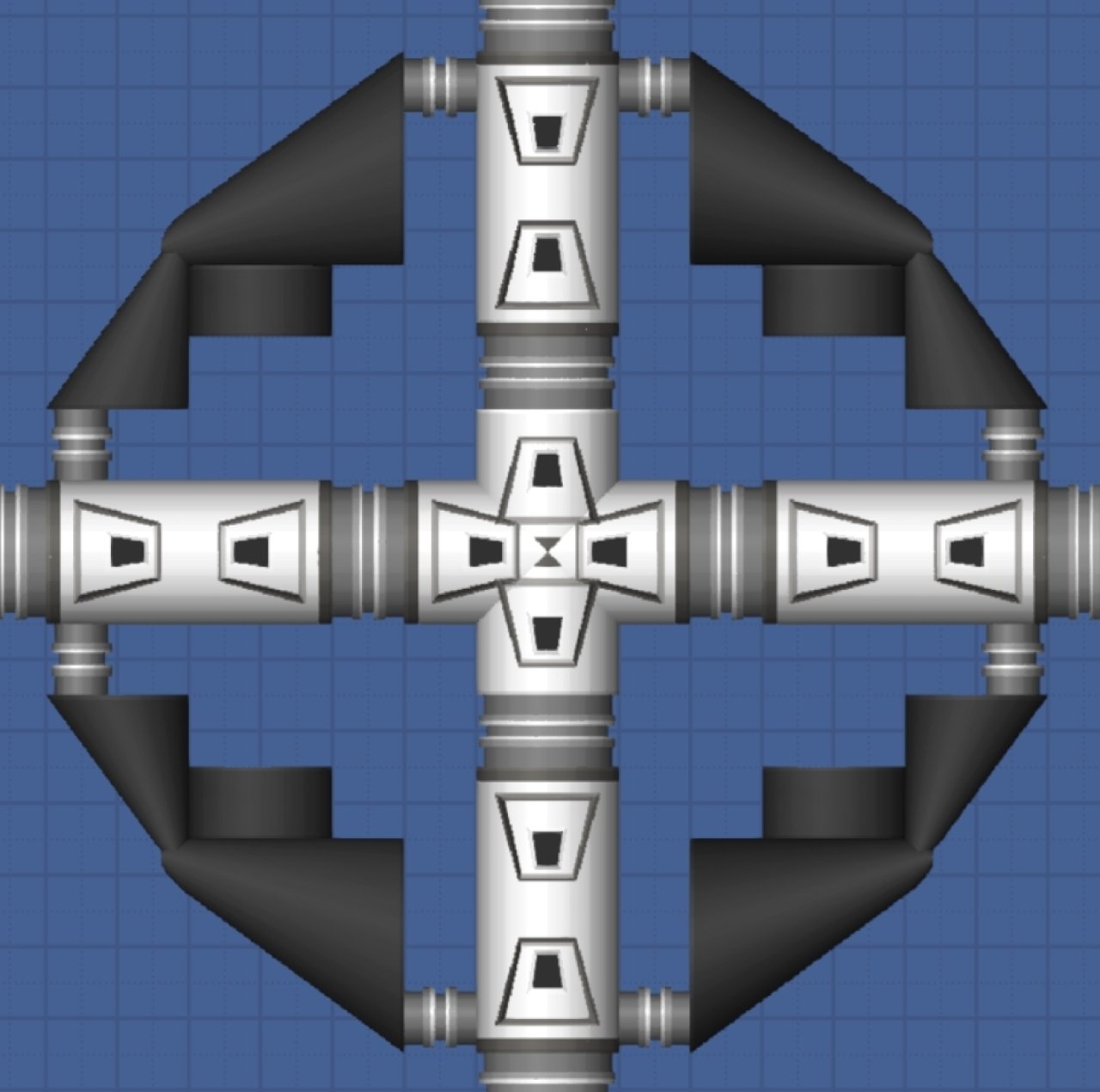 Colonizer SS-space station DLC for Spaceflight Simulator