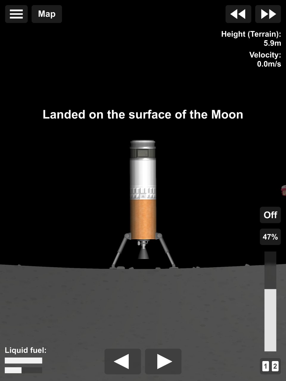 Complex Moon Rocket Spaceflight Simulator