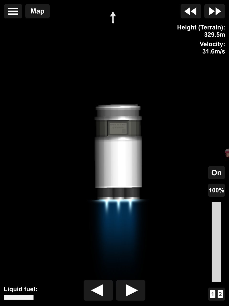 Complex Moon Rocket Spaceflight Simulator