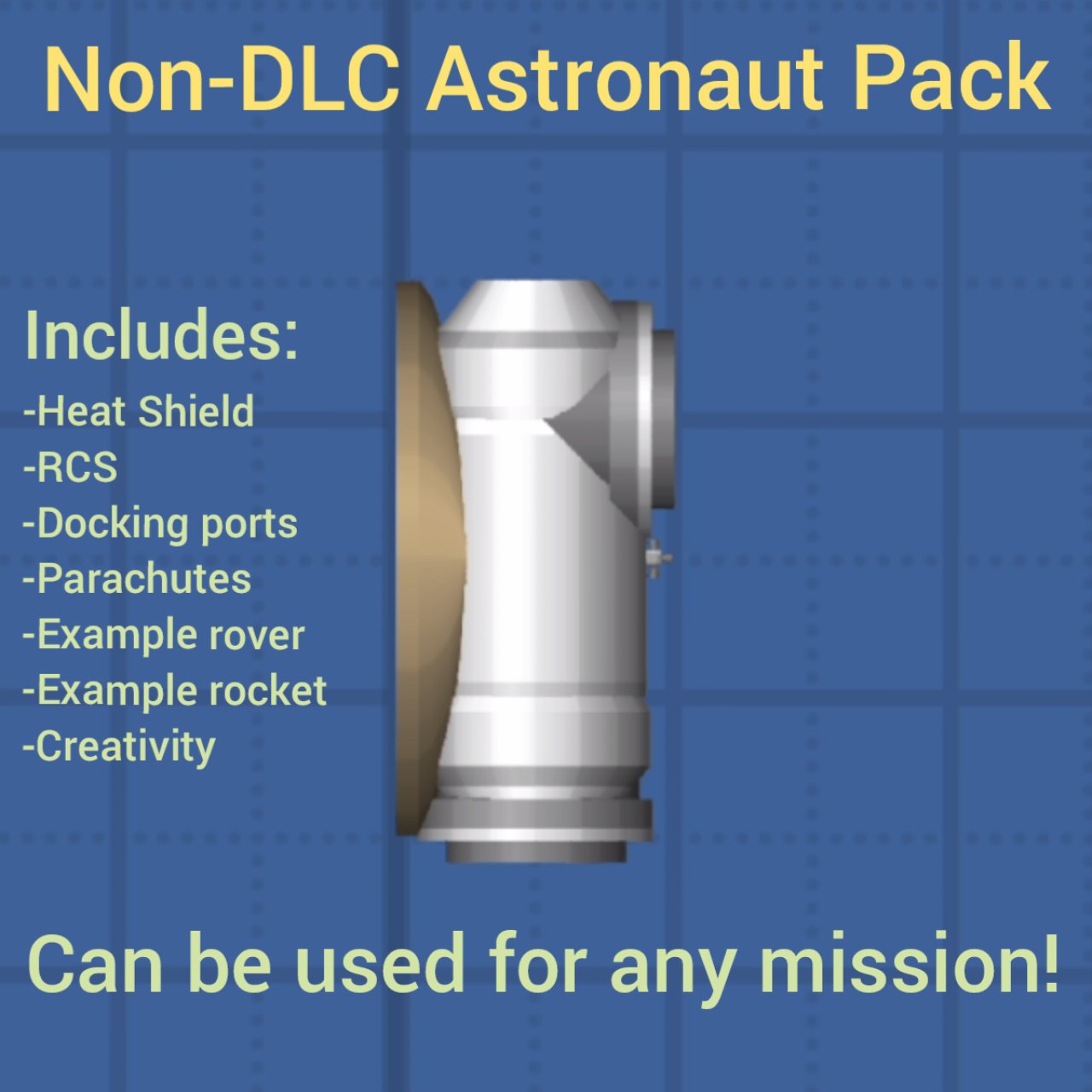 Complex Non-DLC Astronaut Pack for Spaceflight Simulator
