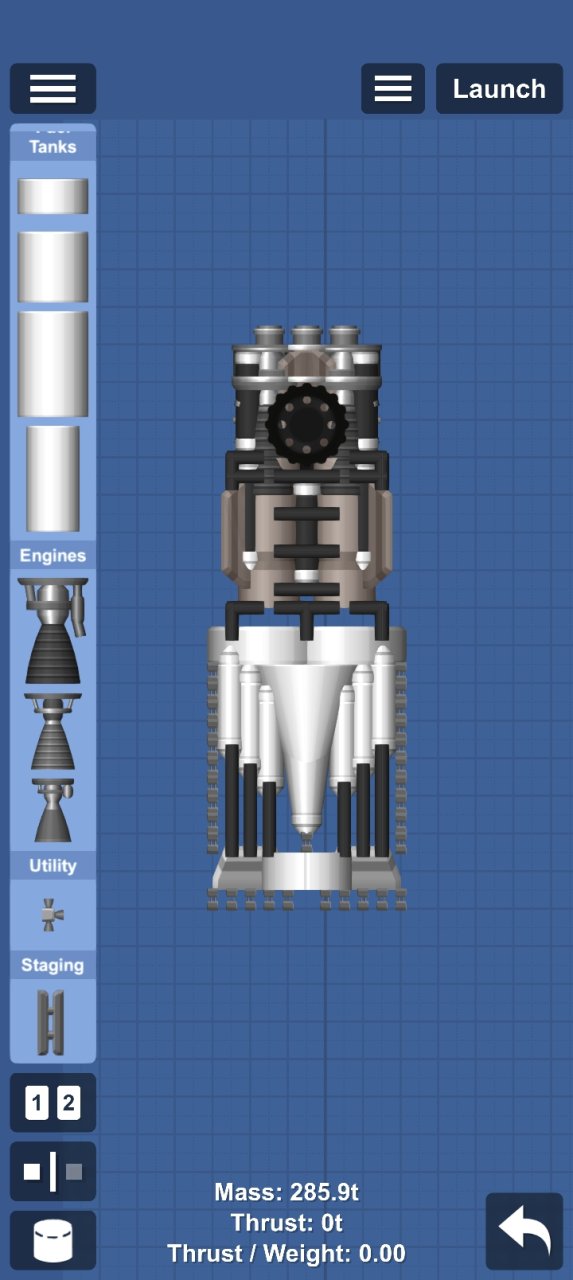 cool engine [Spin] Spaceflight Simulator