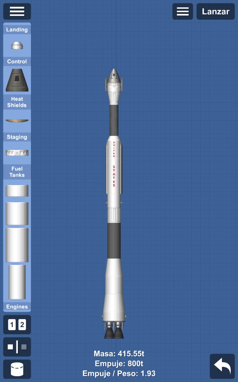 Cool look rocket Spaceflight Simulator
