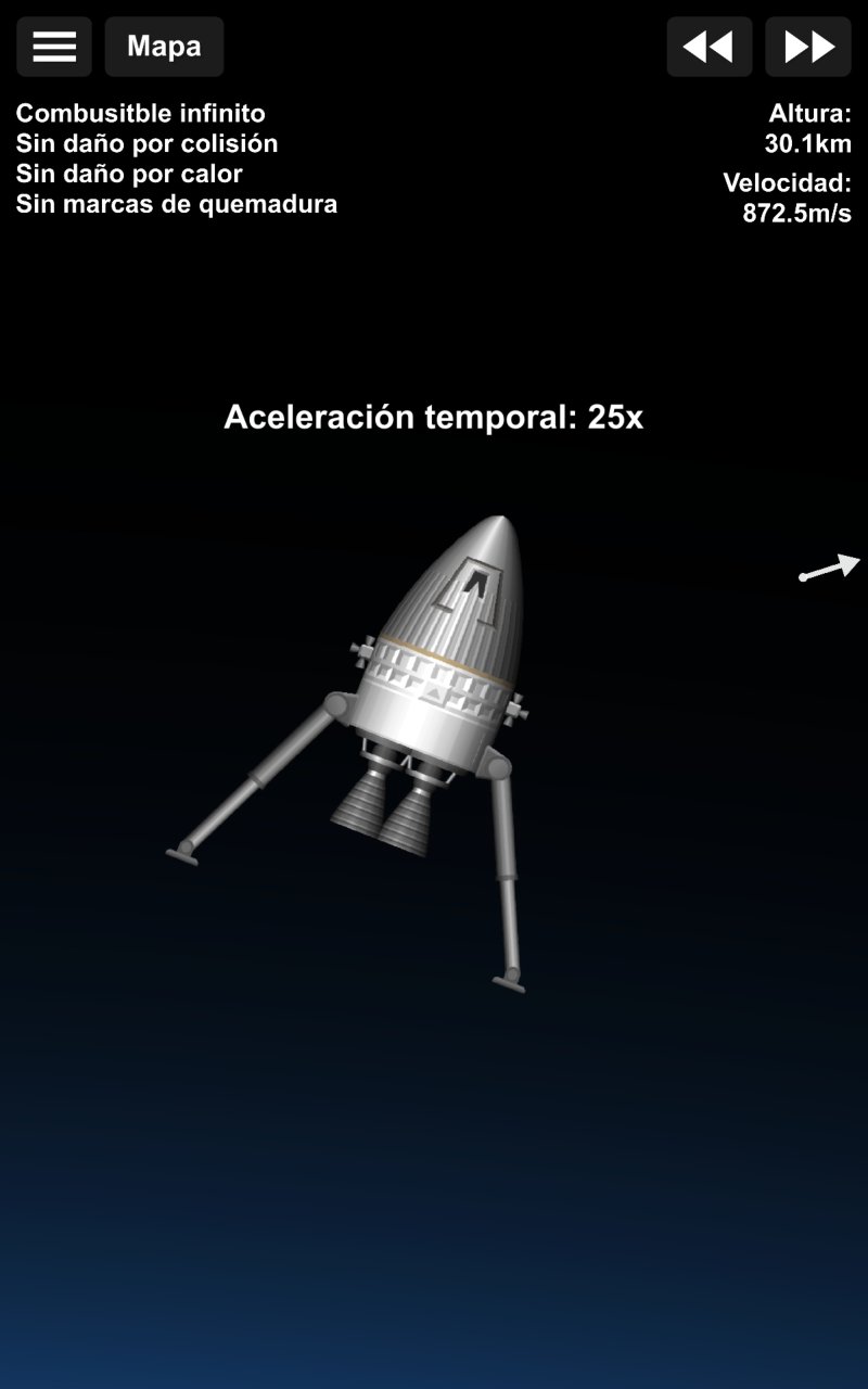 Cool look rocket Spaceflight Simulator