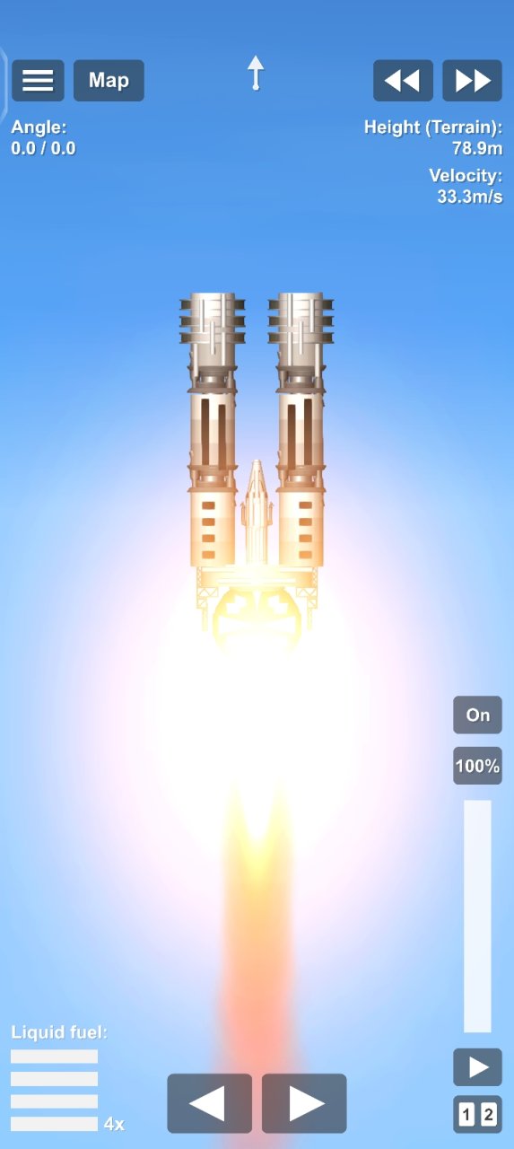 cool space ship (no DLC) Spaceflight Simulator
