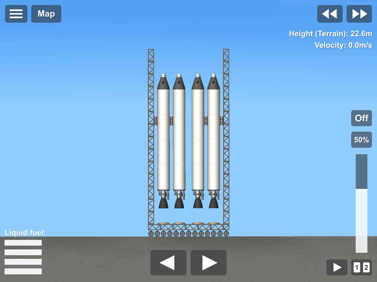 CornVR28 Missile Launcher Blueprint for Spaceflight Simulator / SFS BP