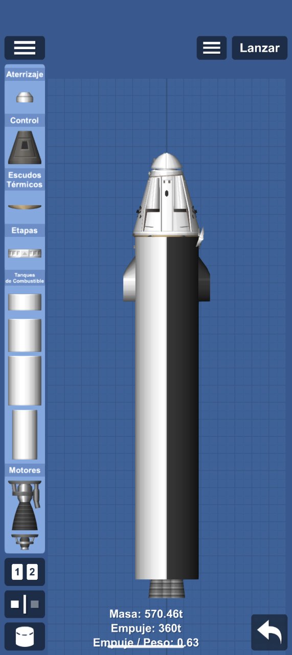 Crew dragon for Spaceflight Simulator