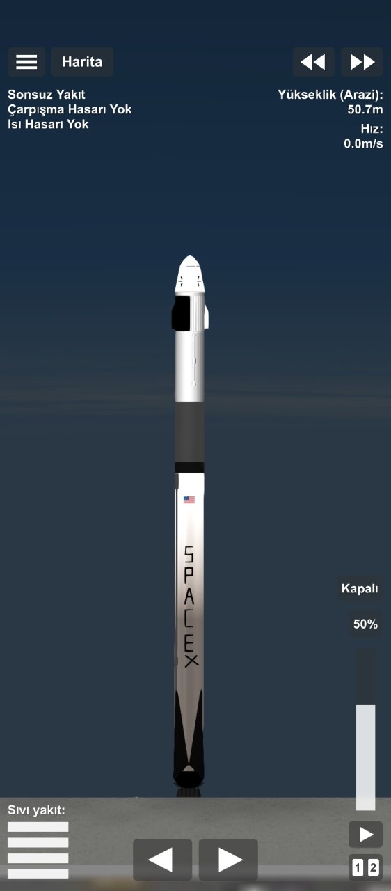 Crew Dragon BP for Spaceflight Simulator