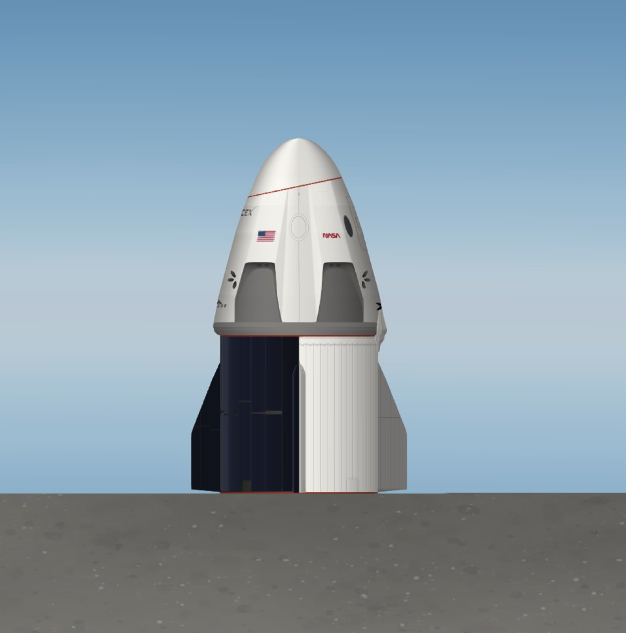 Crew Dragon Mode for Spaceflight Simulator