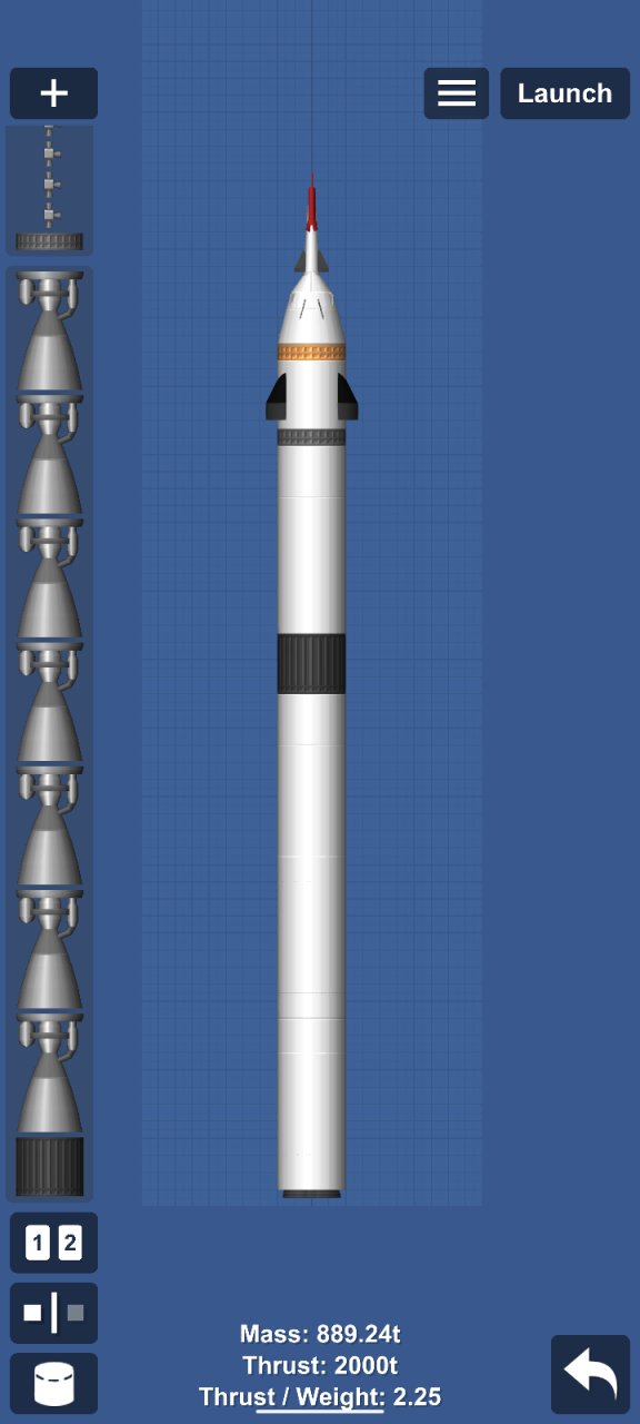 crew rocket Spaceflight Simulator