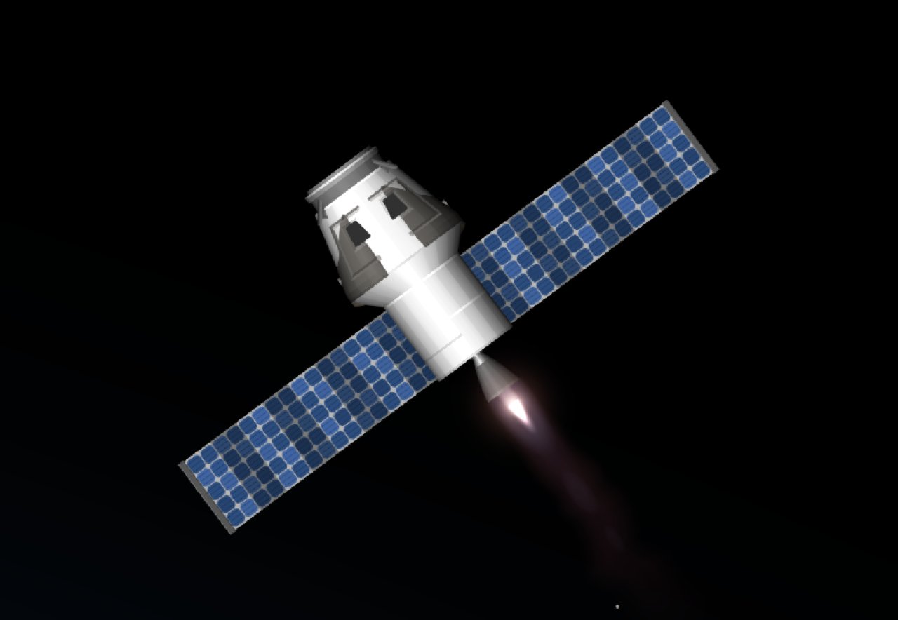 Crewed  3-stage Rocket Spaceflight Simulator