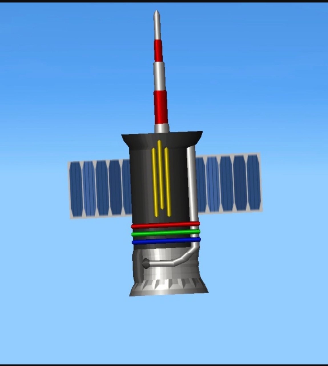 CubeSat From:picospaces for Spaceflight Simulator