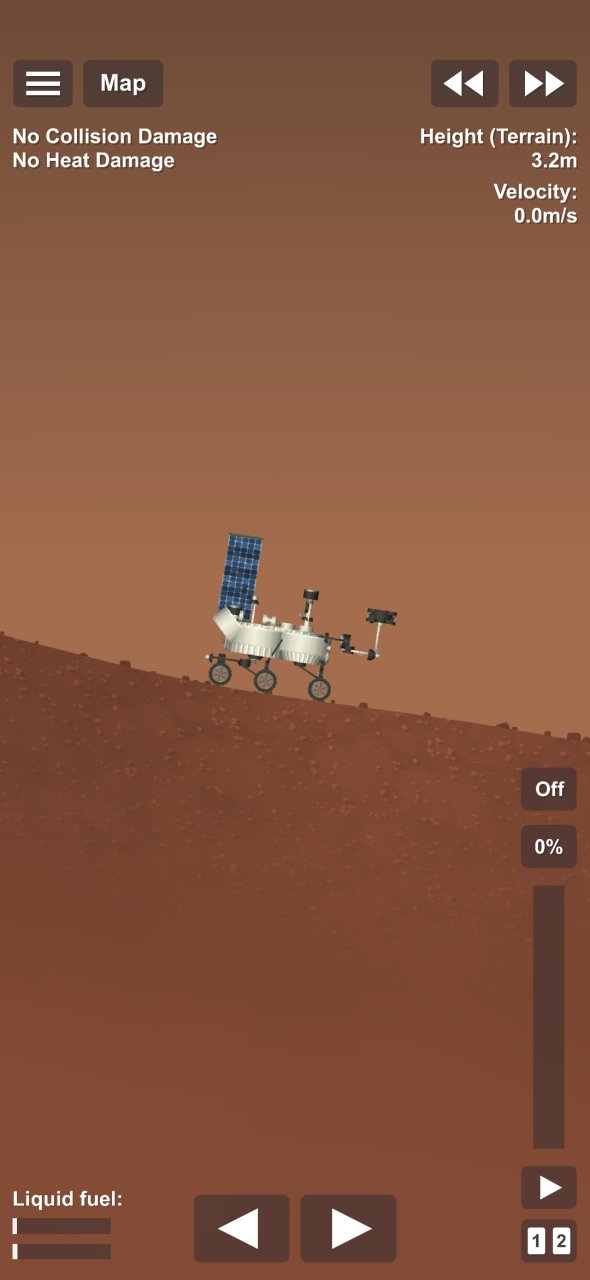 Curiosity Spaceflight Simulator