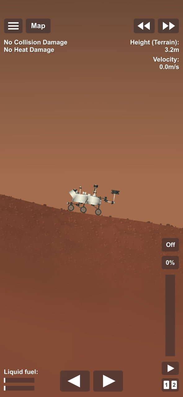Curiosity Spaceflight Simulator