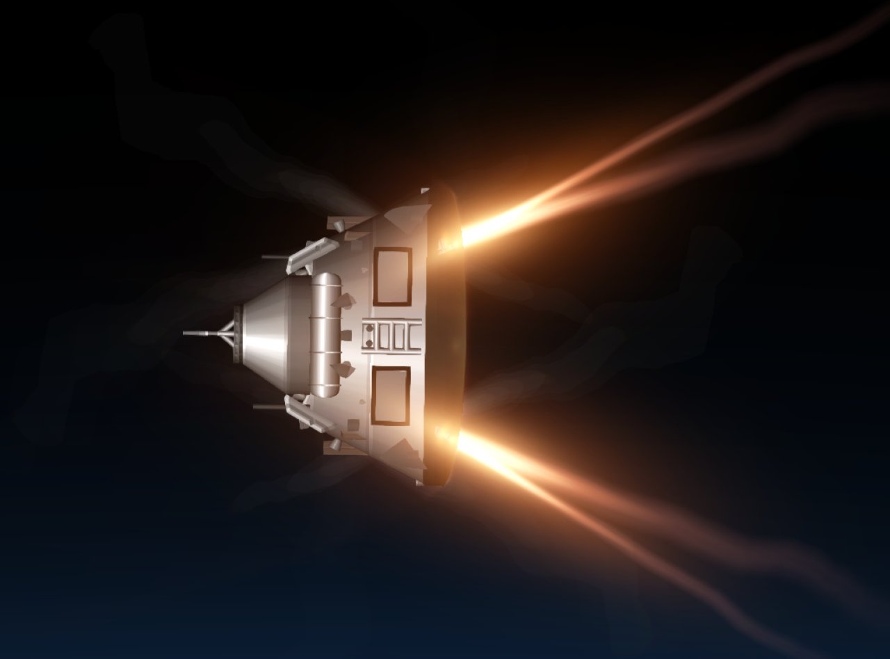 Custom Capsule and service mod Spaceflight Simulator