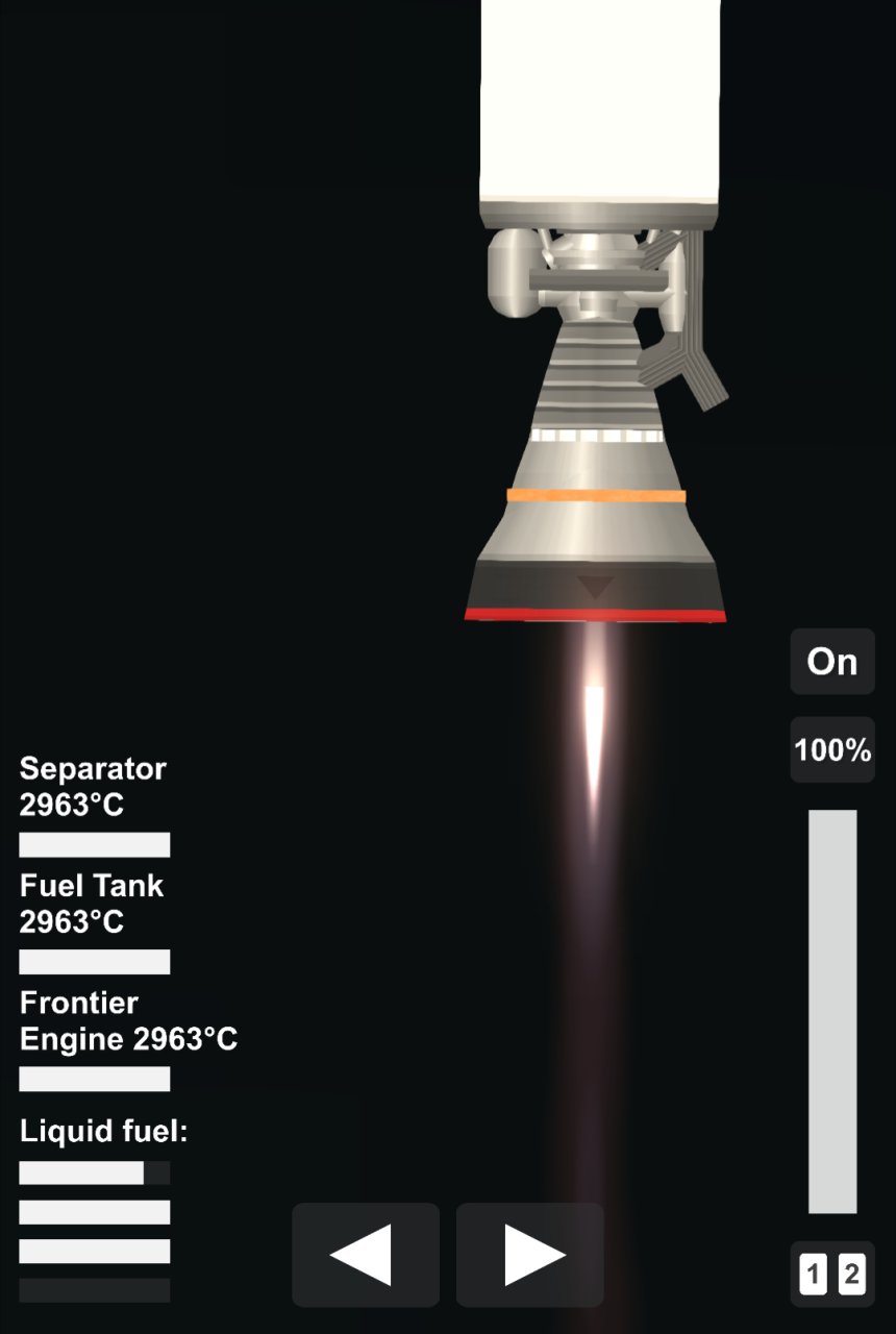 Custom engine Blueprint for Spaceflight Simulator / SFS BP