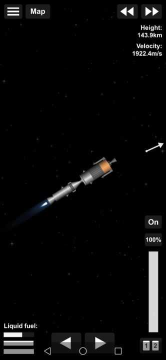 Custom Saturn v Blueprint for Spaceflight Simulator / SFS BP