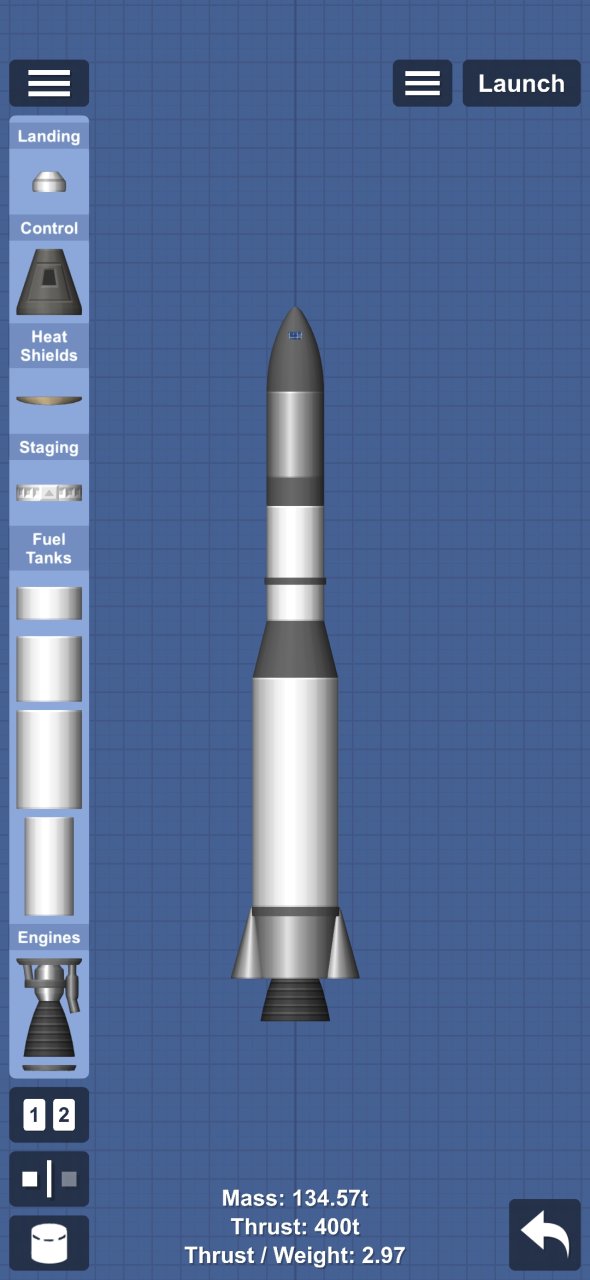 Dart 1 for Spaceflight Simulator