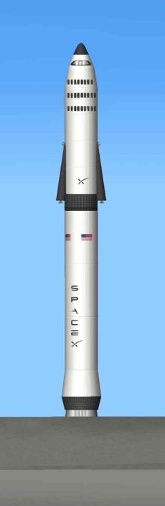 Dear Moon Mission Blueprint for Spaceflight Simulator / SFS BP