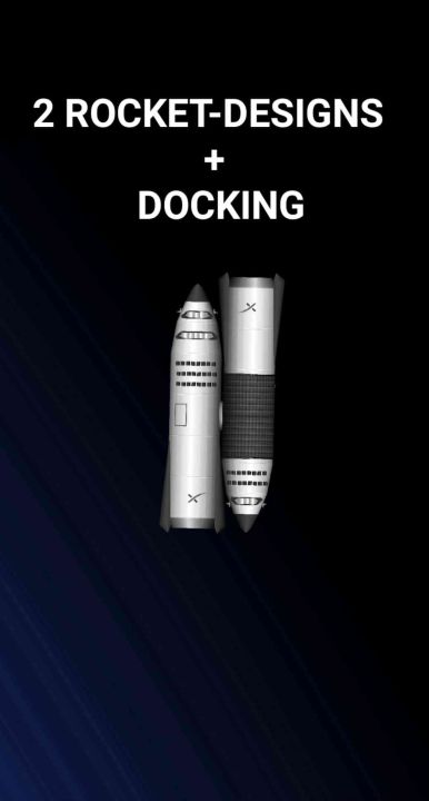 Dear Moon Mission V2 Blueprint for Spaceflight Simulator / SFS BP