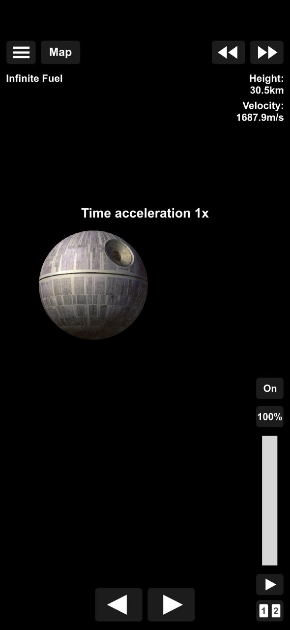 Death star Spaceflight Simulator