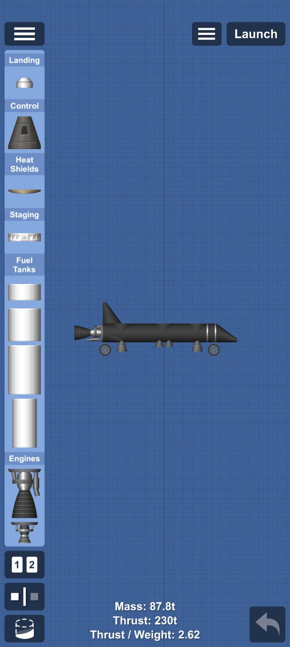 DED JET PLANE Spaceflight Simulator