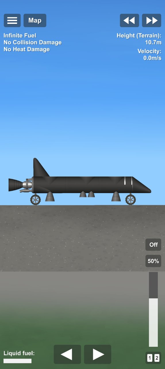 DED JET PLANE Spaceflight Simulator