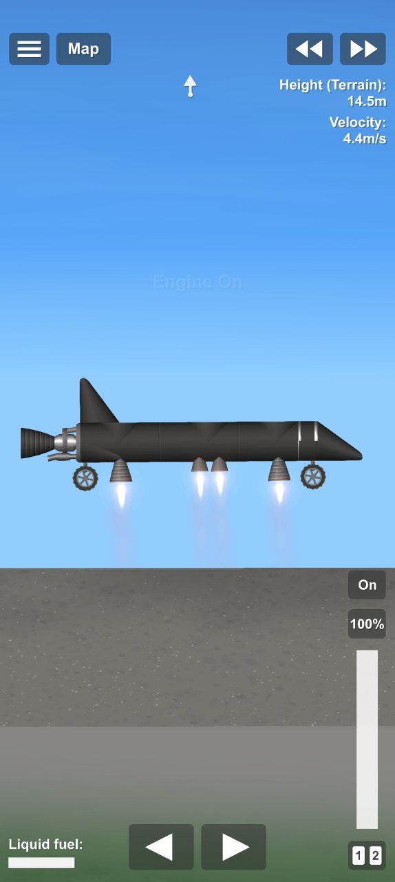 DED JET PLANE Spaceflight Simulator