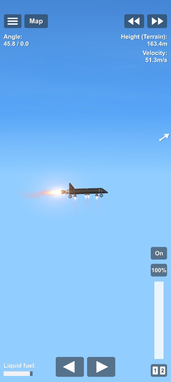 DED JET PLANE Spaceflight Simulator