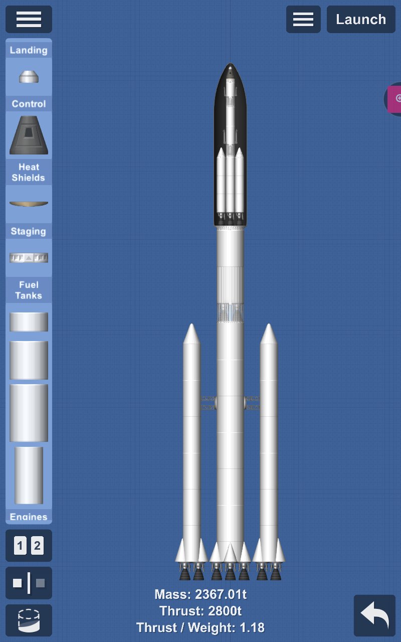 Deep Space Rocket Spaceflight Simulator