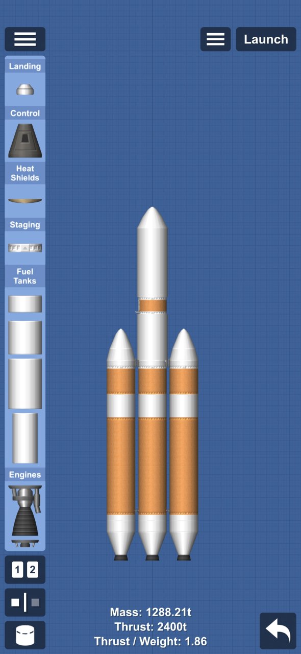 delta Heavy Spaceflight Simulator