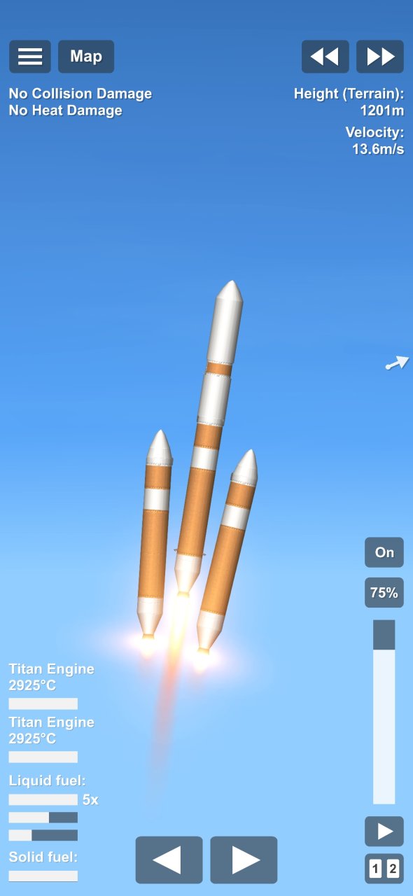 delta Heavy Spaceflight Simulator