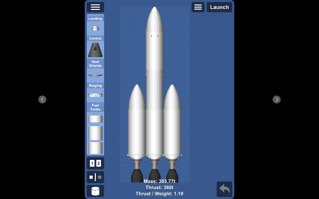 Delta V Heavy Spaceflight Simulator