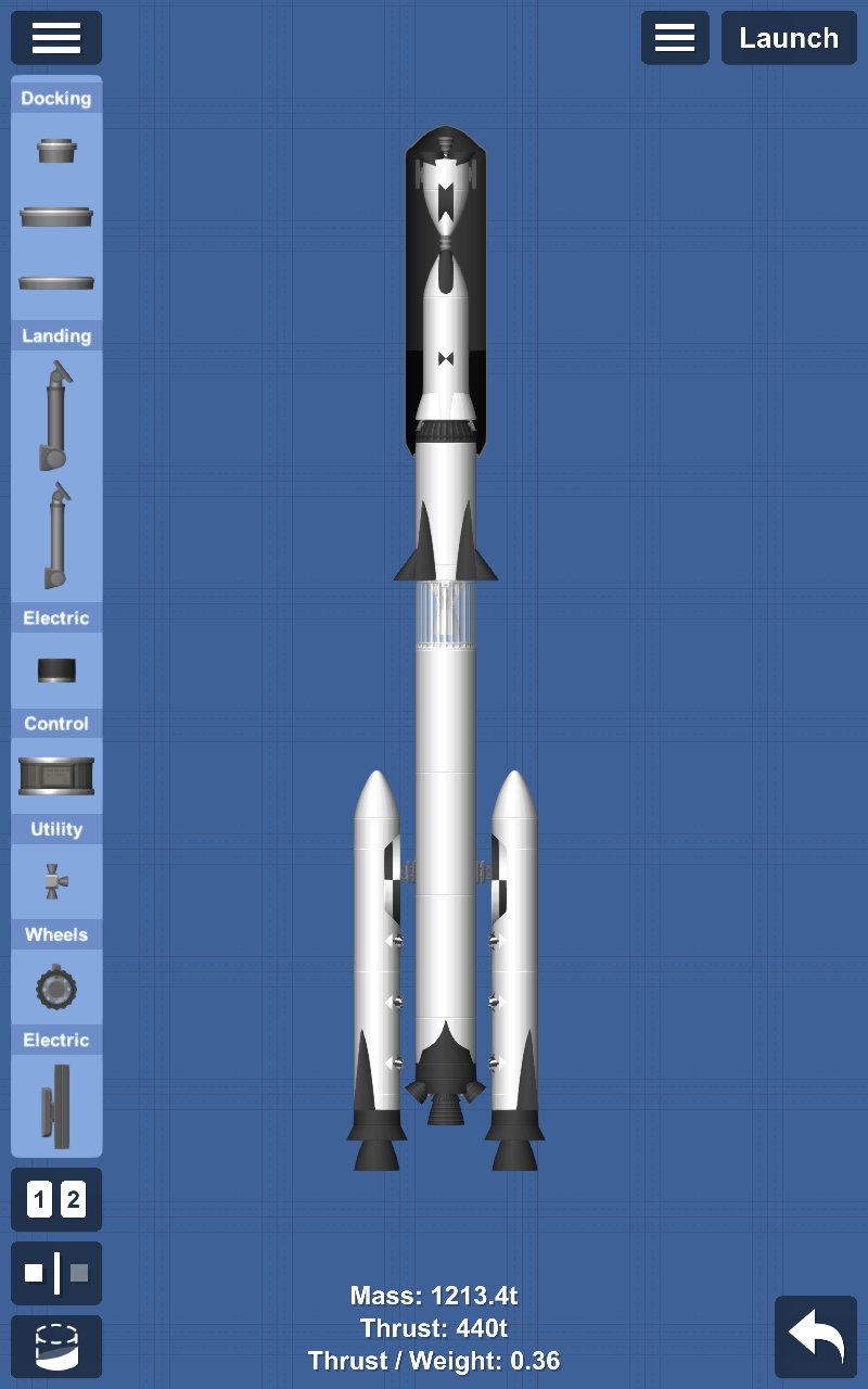 Deltu II for Spaceflight Simulator