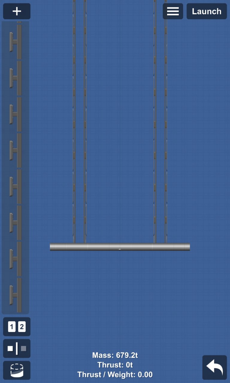 Deployanle twin towers Spaceflight Simulator